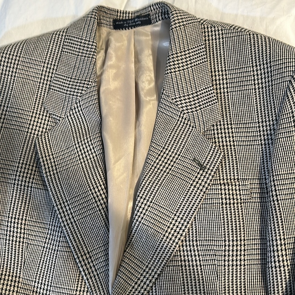 Ruffini plaid sports coat